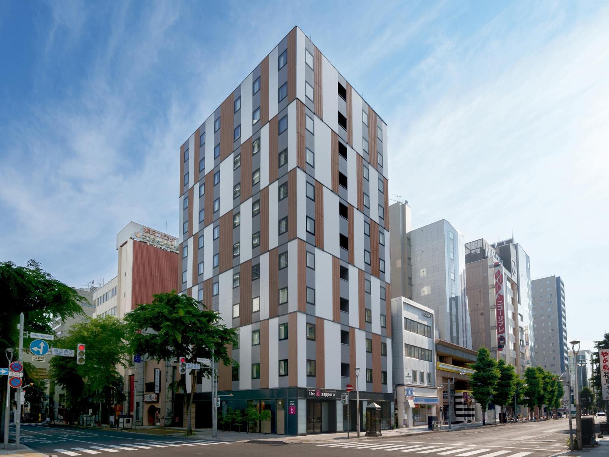 The B Sapporo Hotell Exteriör bild
